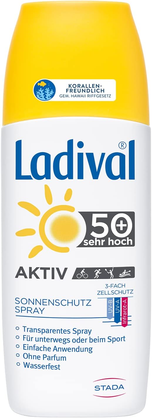 Ladival SPF 30 sprej AKTIV 150 ml-ochrana proti slunci