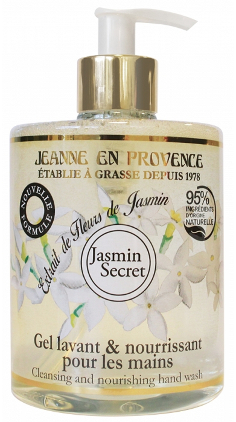 Jeanne en Provence Jasmin Secret – mycí gel na ruce 500 ml