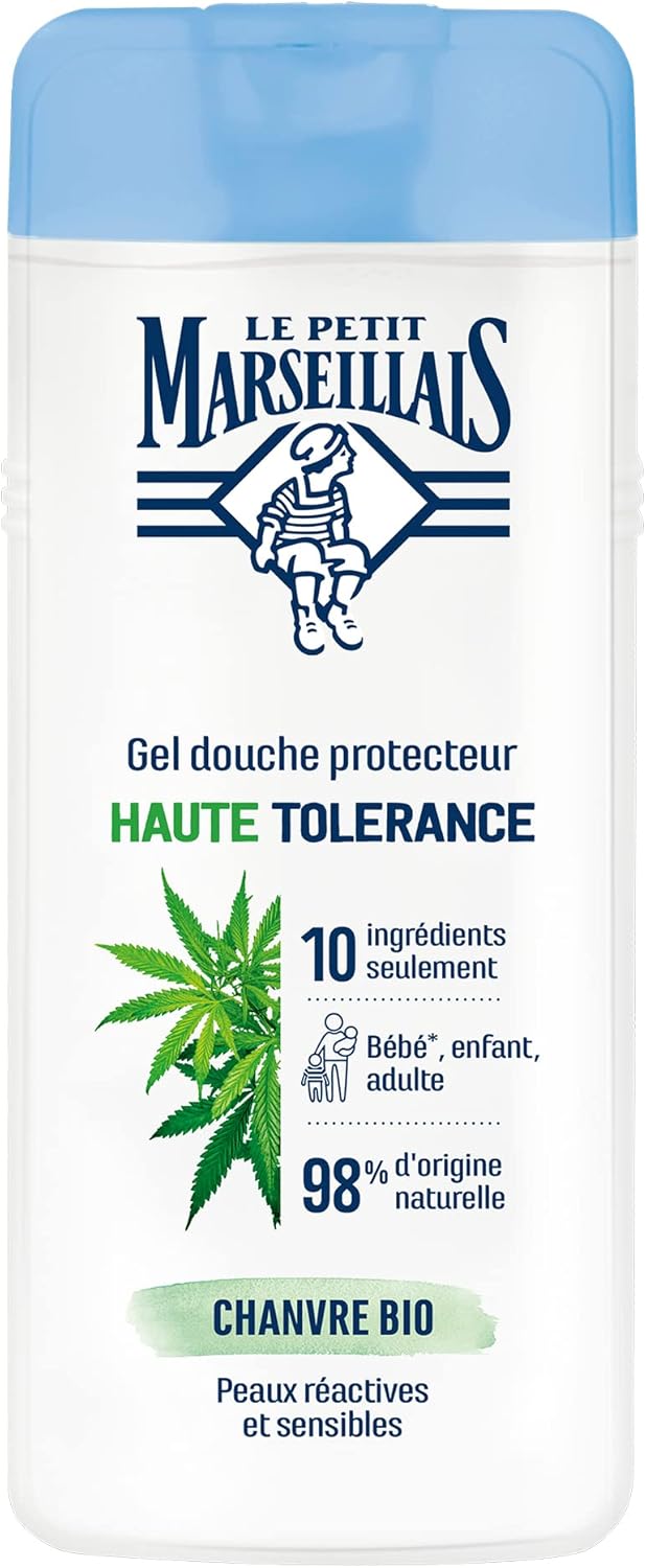 Le Petit Marseillais Hydratační sprchový gel s vysokou tolerancí BIO konopím, 400 ml
