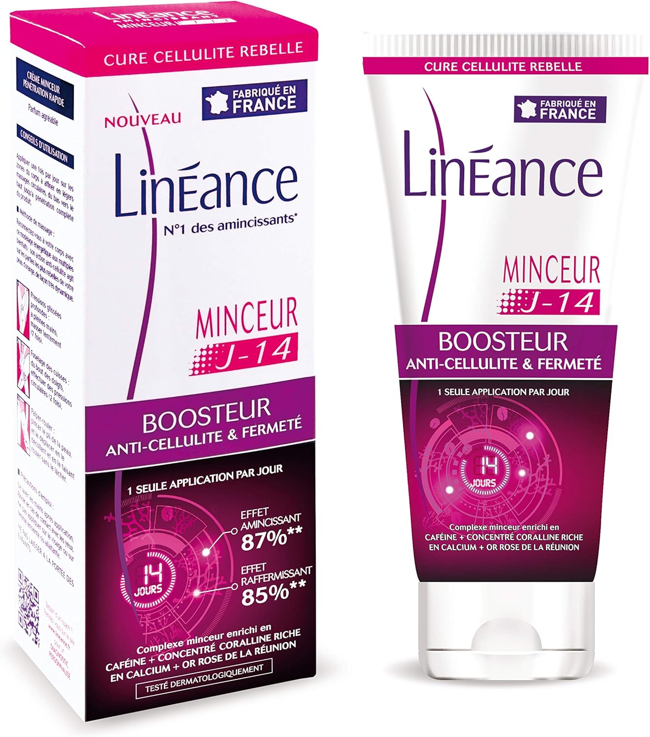 Levně Lineance Linéance Slimming J-14 Zpevňující krém 180 ml-bez krabice