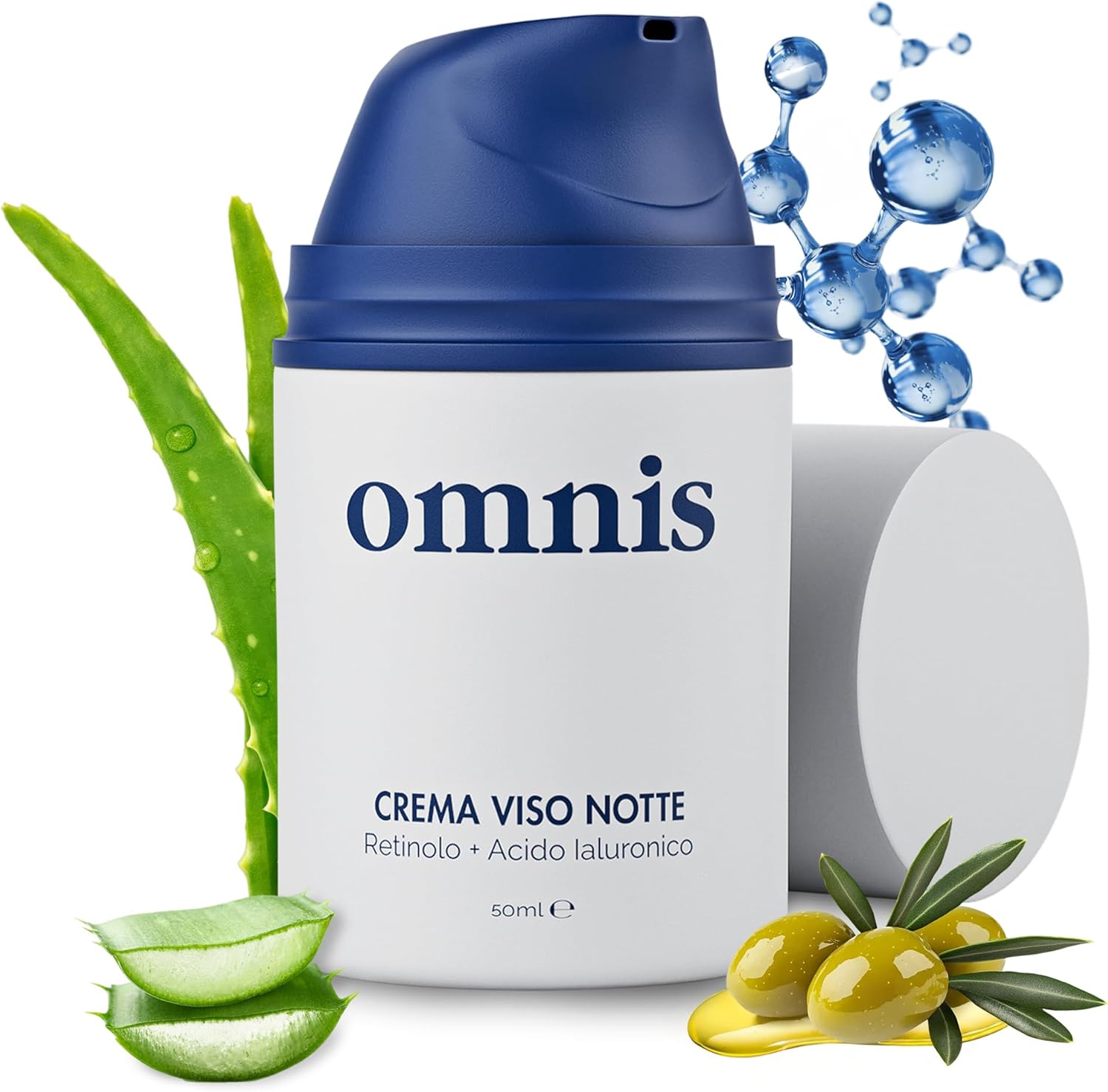 Omnis Uomo noční krém proti stárnutí pleti 50 ml s retinolem