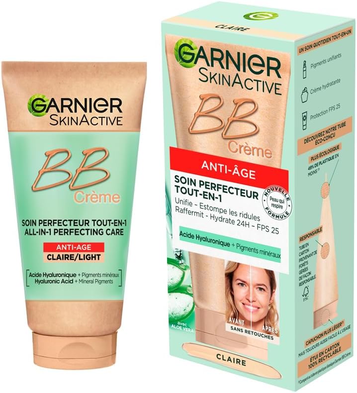 Garnier - Anti Age BB krém SPF 25 odstín: světlý 50 ml