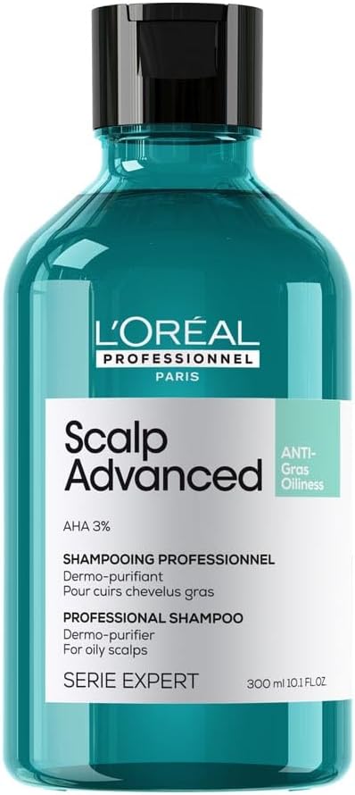L'Oréal L'Oreal Professionnel Paris Scalp Advanced Anti-Oiliness Shampoo 300 ml - šampon pro regulaci kožního mazu