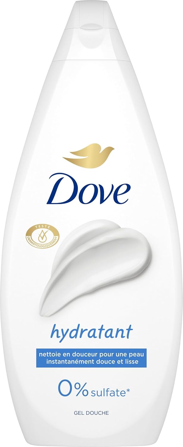 DOVE - Sprchový gel - Esenciální hydratační krém 720 ml - poškozené víko