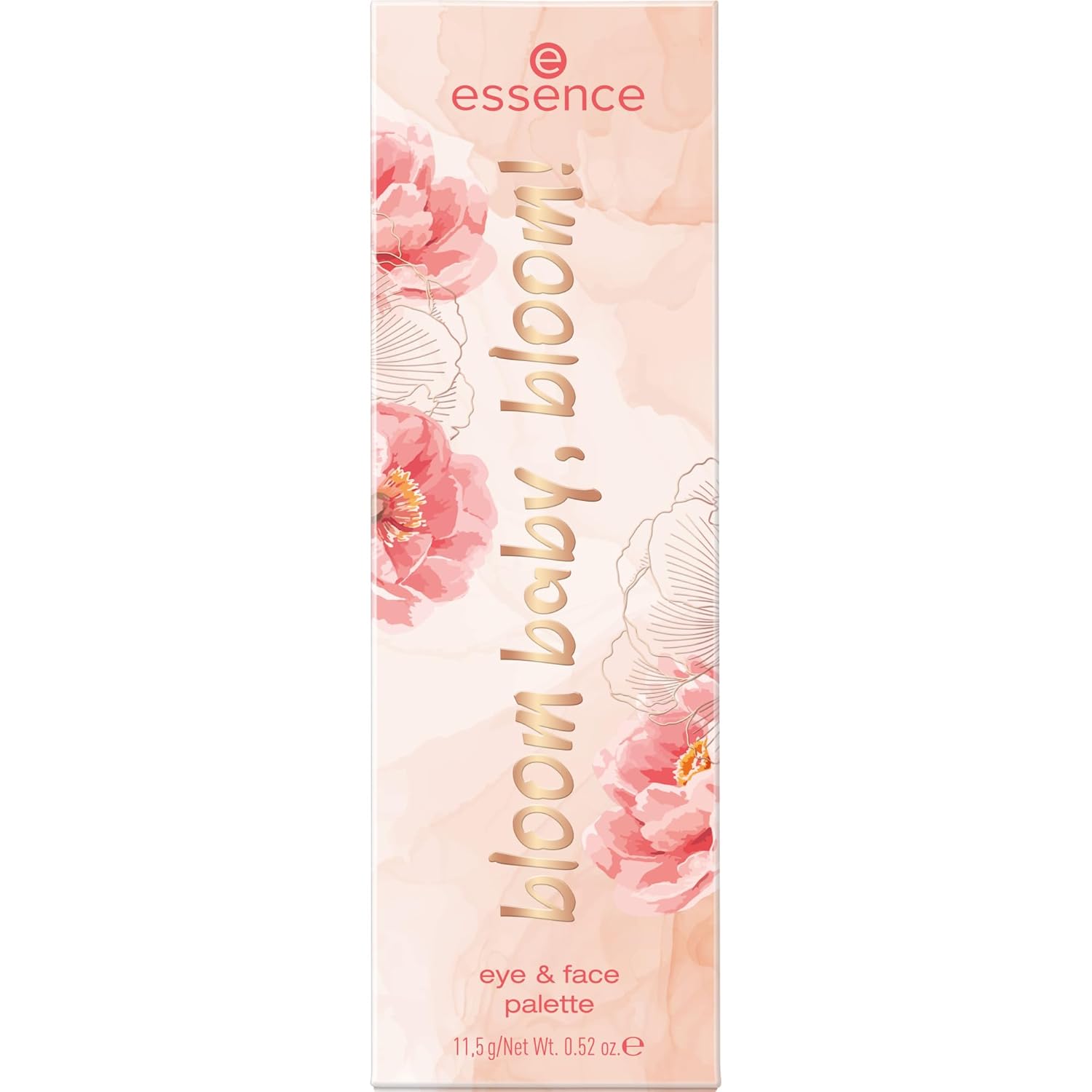 essence bloom baby, bloom! paleta očních stínů a líčidlo 11,5 g-01 make it bloom