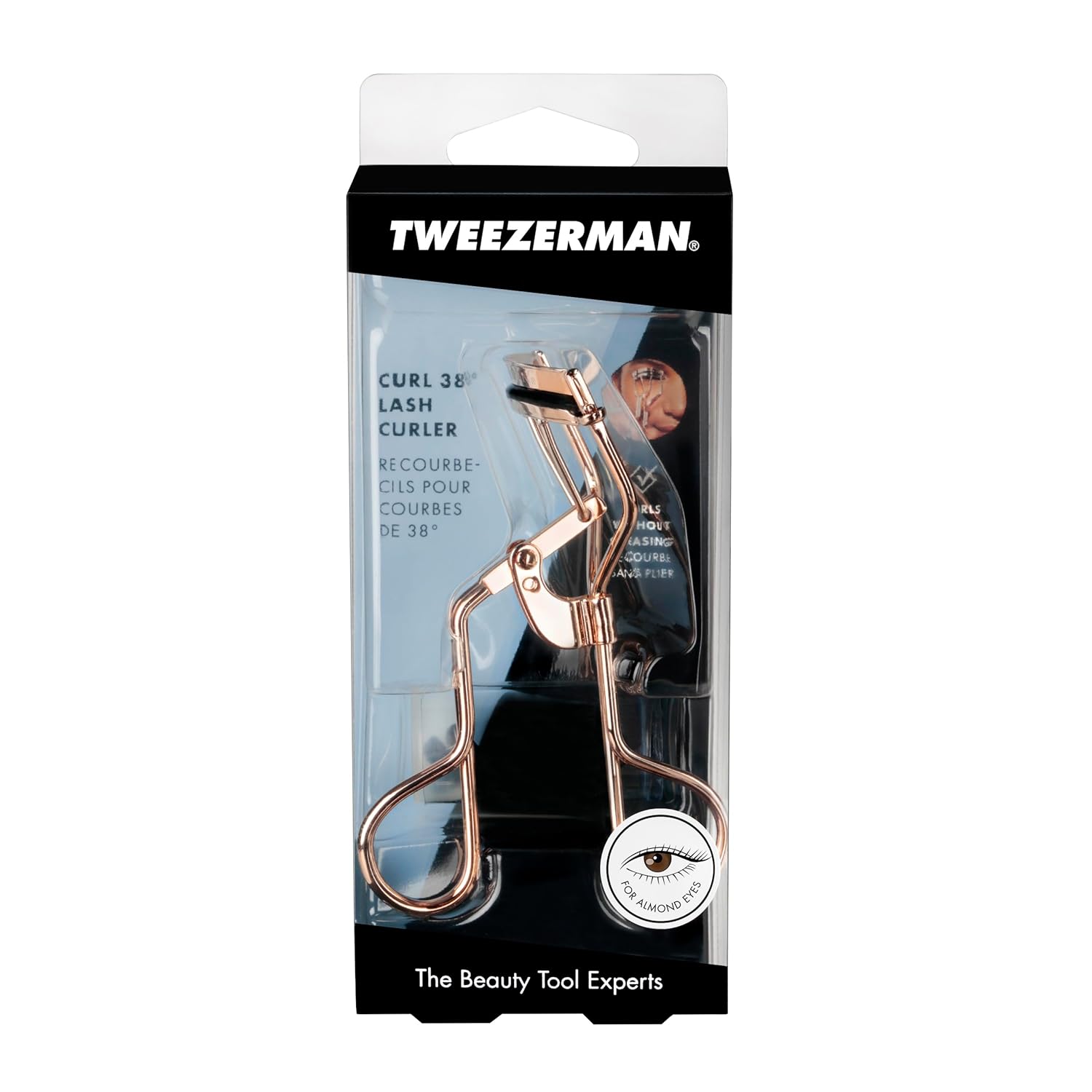 Tweezerman Curl kleště na řasy 38", model č. 1055-PKR