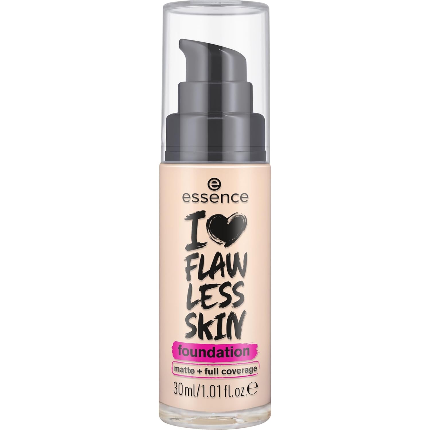 Essence I Love Flawless Skin Foundation, č. 10 light porcelain 30 ml