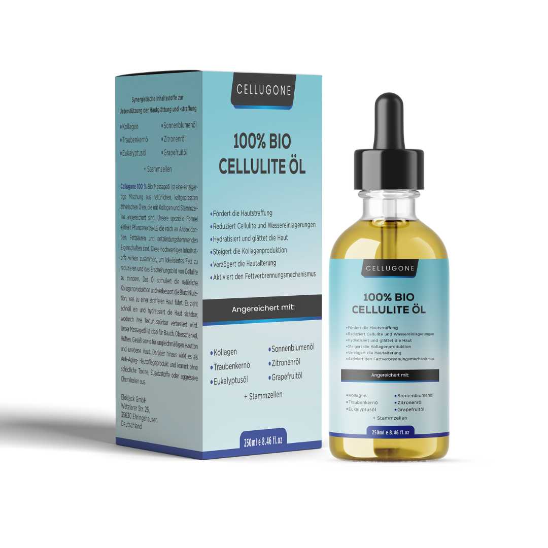CELLUGONE 100% anticelulitidní masážní  a zpevňující olej 120ml