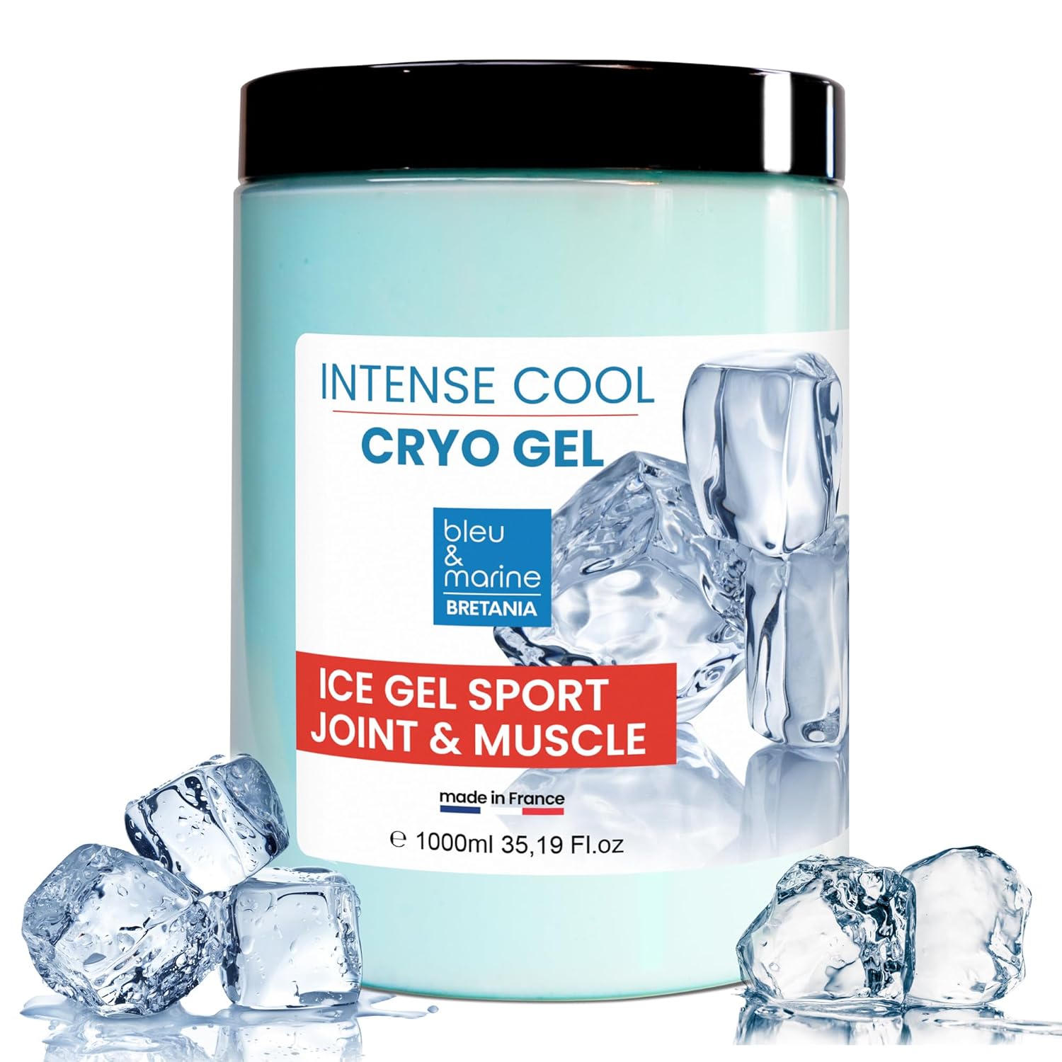 bleu & marine Bretania Intenzivně chladivý kryo sportovní gel 1000 ml