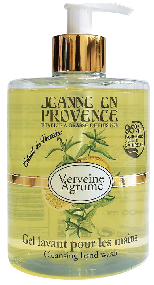 Jeanne en Provence Verbena Citrus – mycí gel na ruce 500 ml