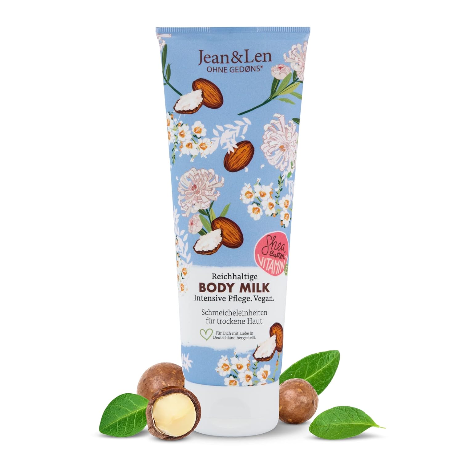 Jean & Len Tělové mléko s bambuckým máslem 250 ml