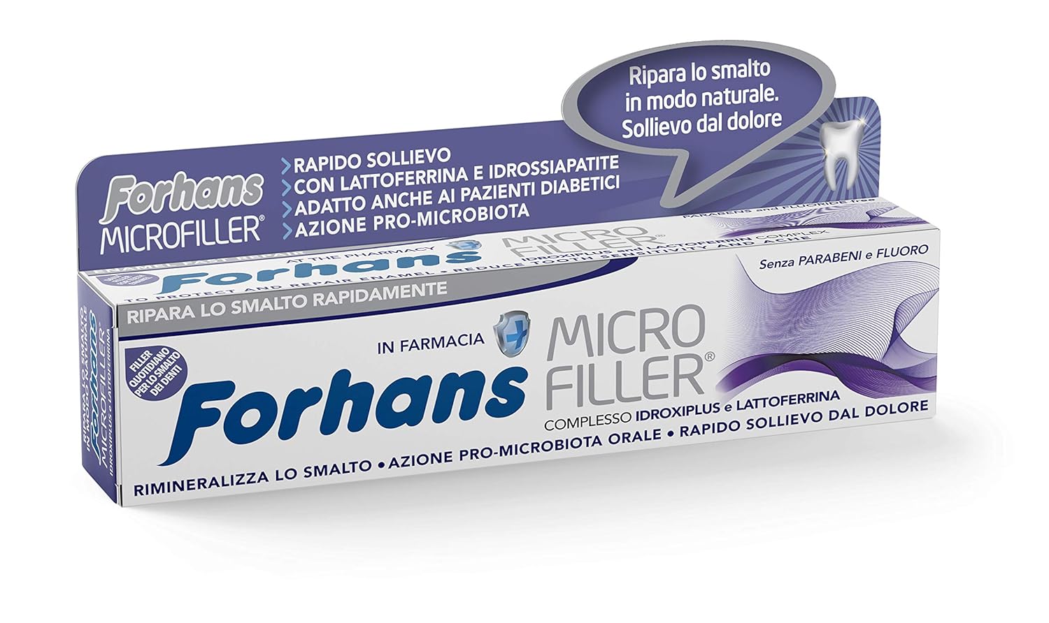 Forhans Forhans, Micro Filler Remineralizační a ochranná zubní pasta 75 ml