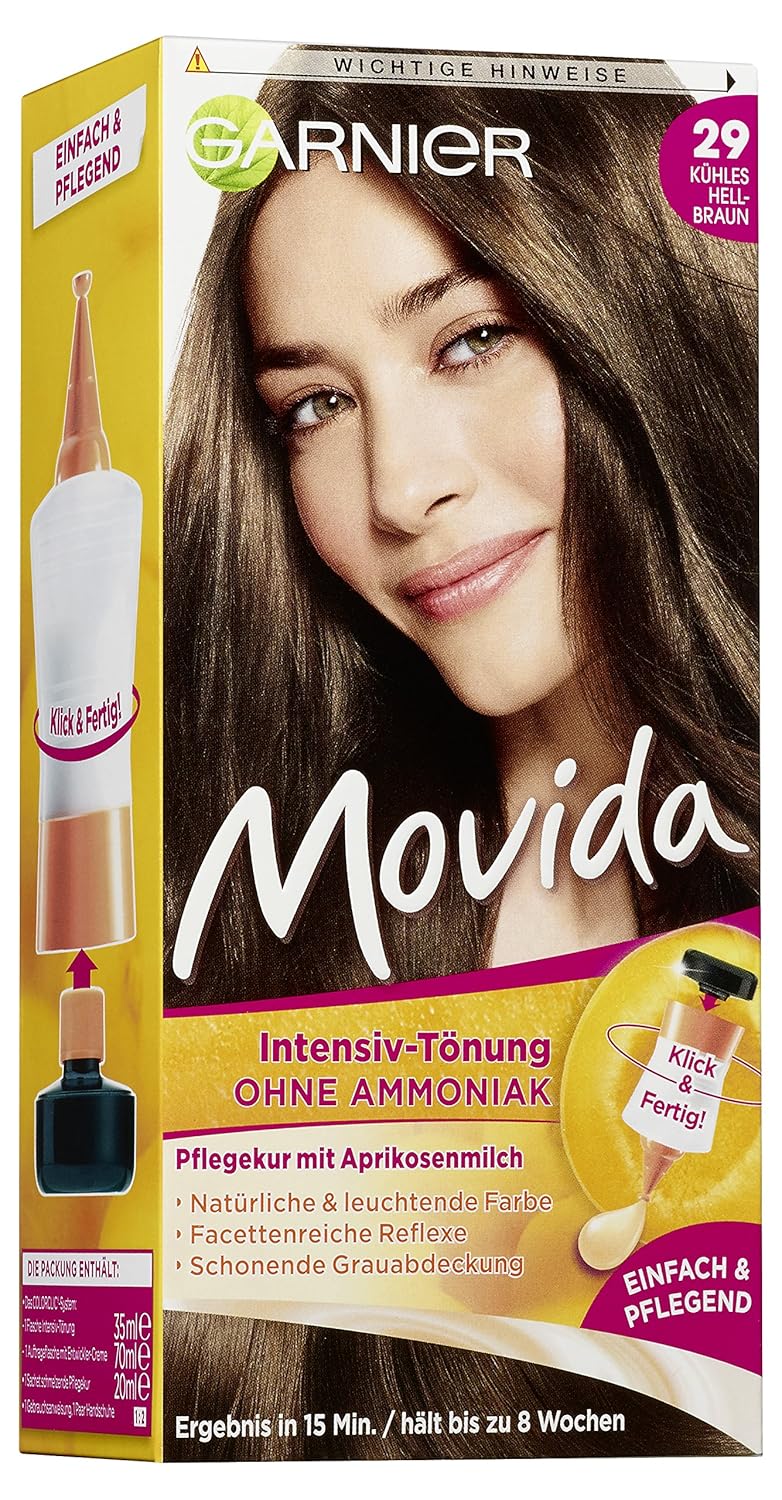 Garnier Movida Tint Care Cream - 29 Studená světle hnědá