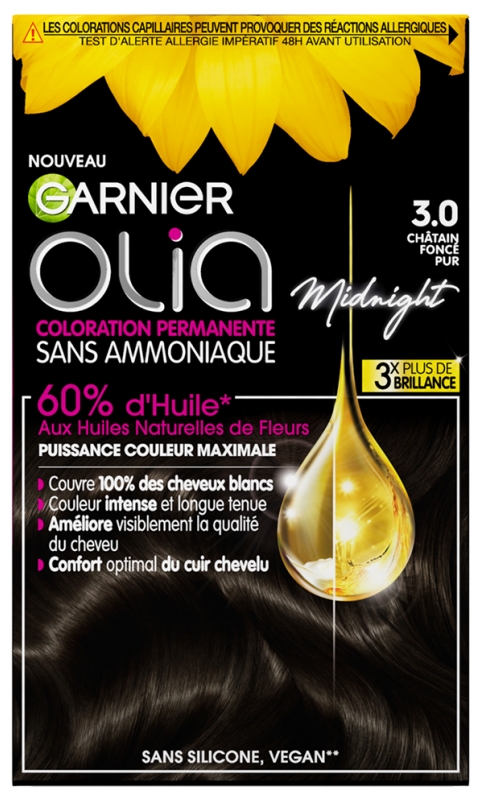Garnier - Olia -3.0 Tmavá hnědá