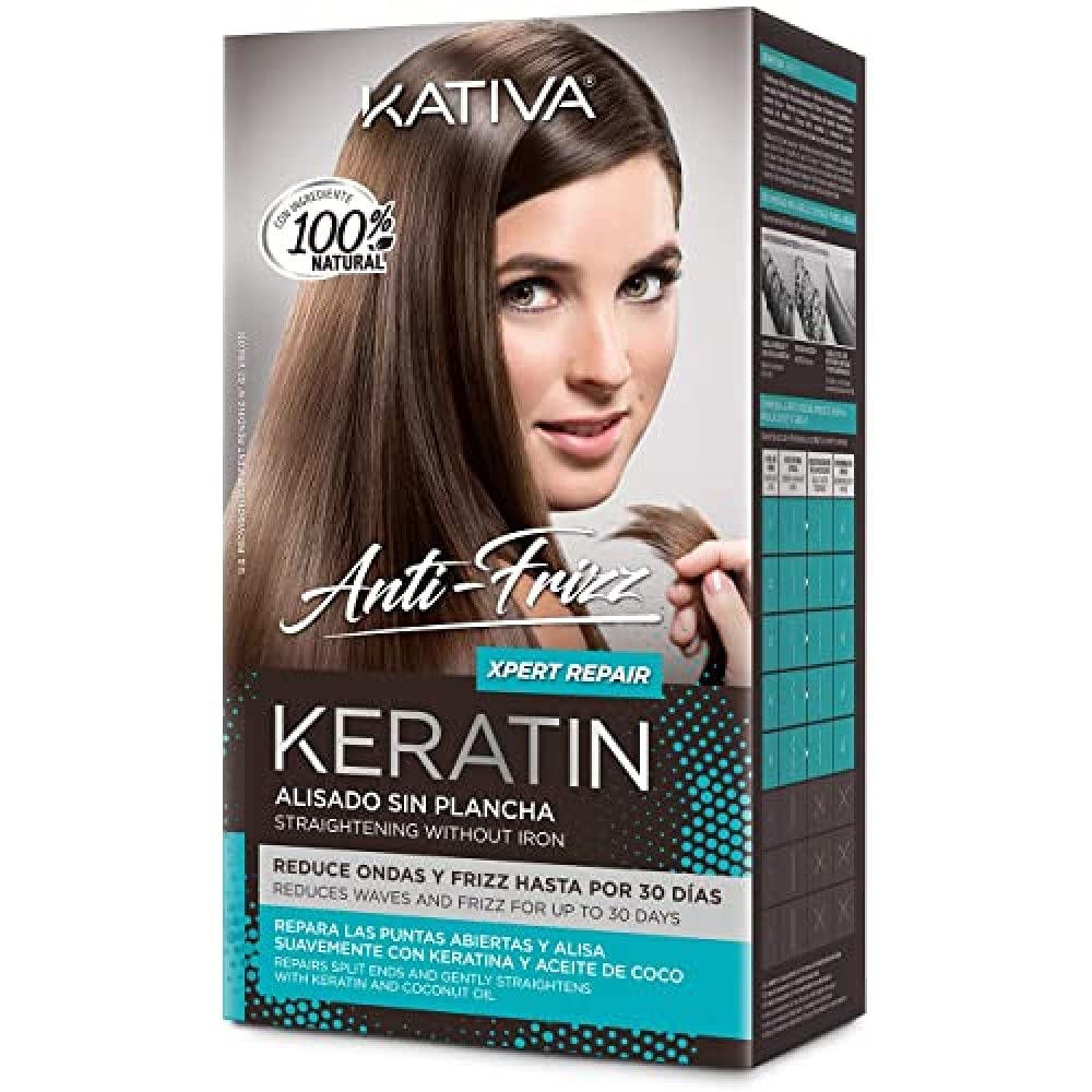 Kativa Anti-frizz Keratin rovnání 210 ml