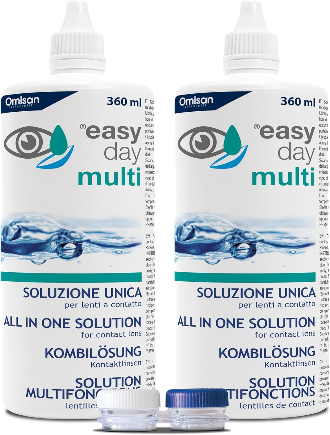 Omisan Easy Day Duopack 2 x 360 ml Multi Single Solution na kontaktní čočky
