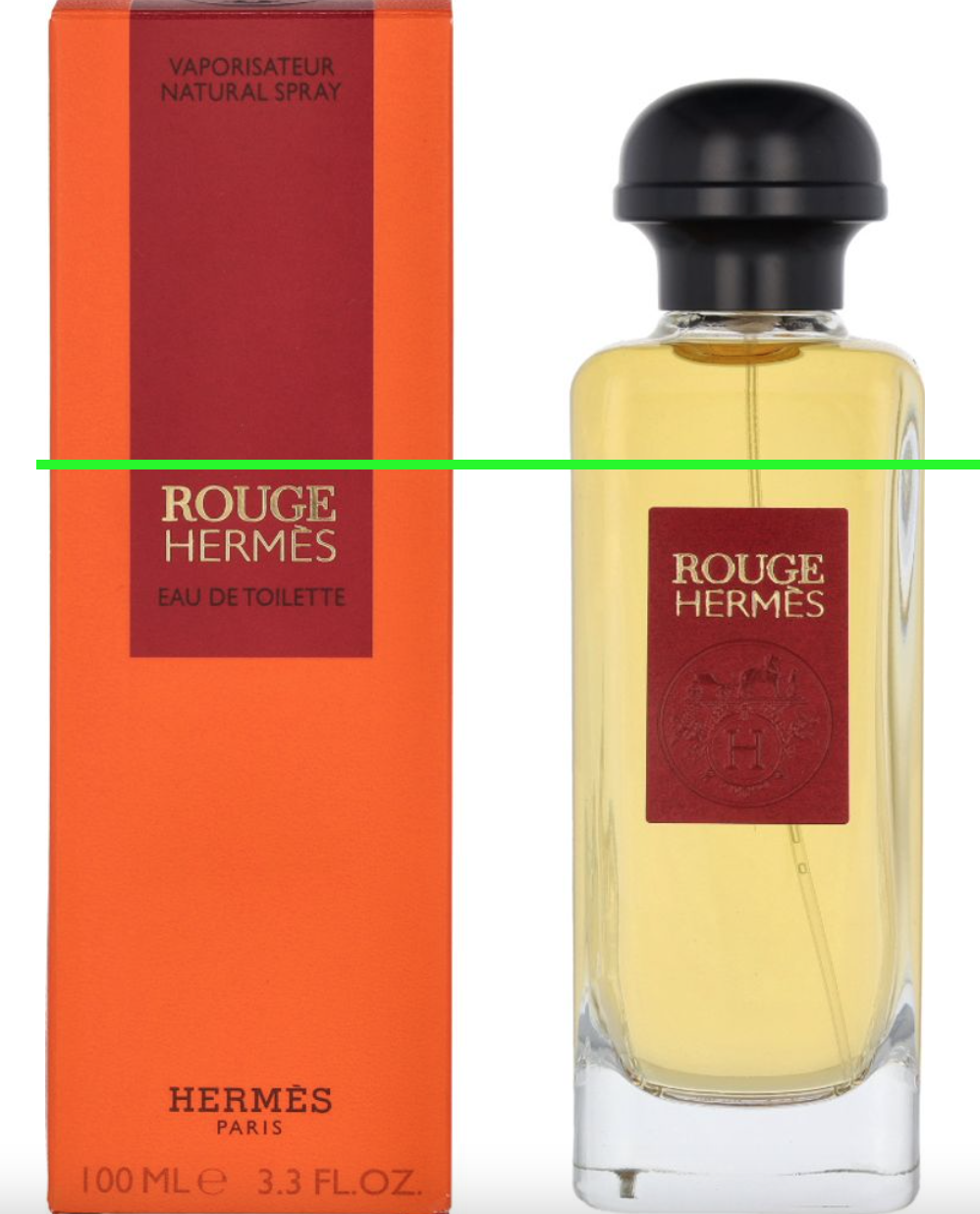 HERMES HERMĒS Rouge Hermès EDT, 100 ml (chybí část obsahu)