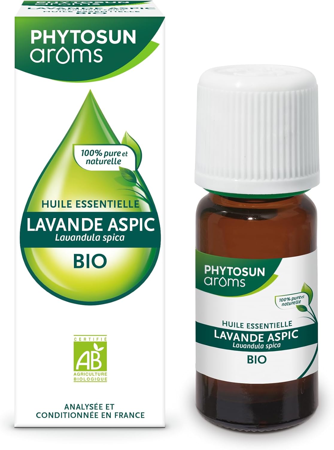 Phytosun Arôms - Organický levandulový esenciální olej 10ml