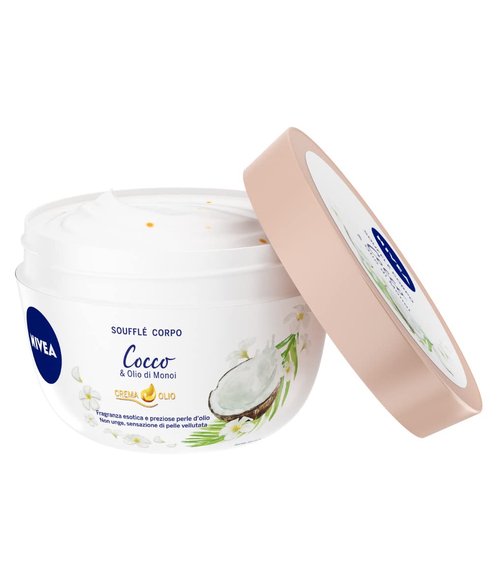 NIVEA Soufflé Coconut Cream Hydratační tělový krém 200 ml