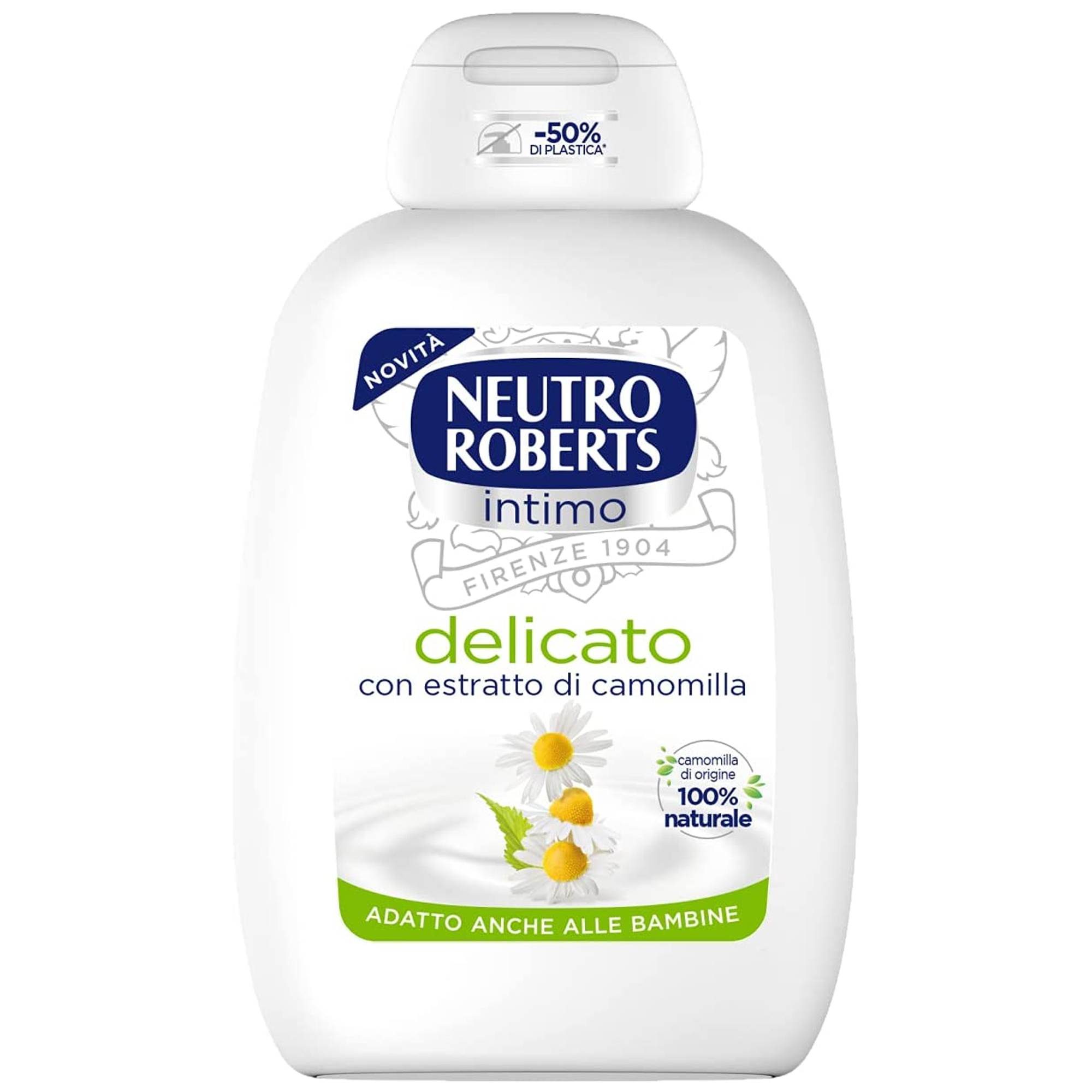 Neutro Roberts Neutro Roberts, jemný intimní čisticí gel pro intimní hygienu s heřmánkem 100% přírodní  200 ml