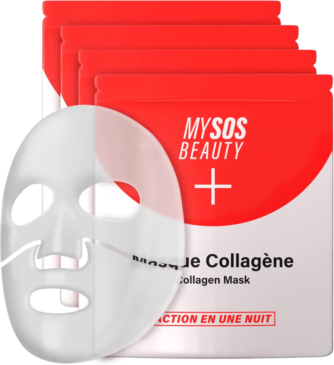 MY SOS BEAUTY kolagenové pleťové masky