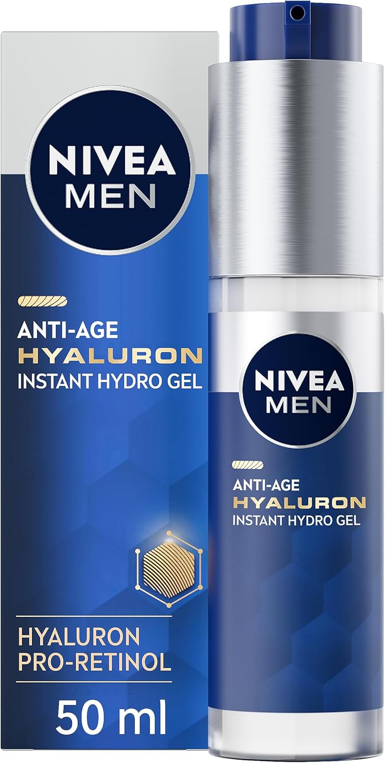 NIVEA MEN Anti-Age Hyaluron Face Hydratační gel na obličej 50 ml