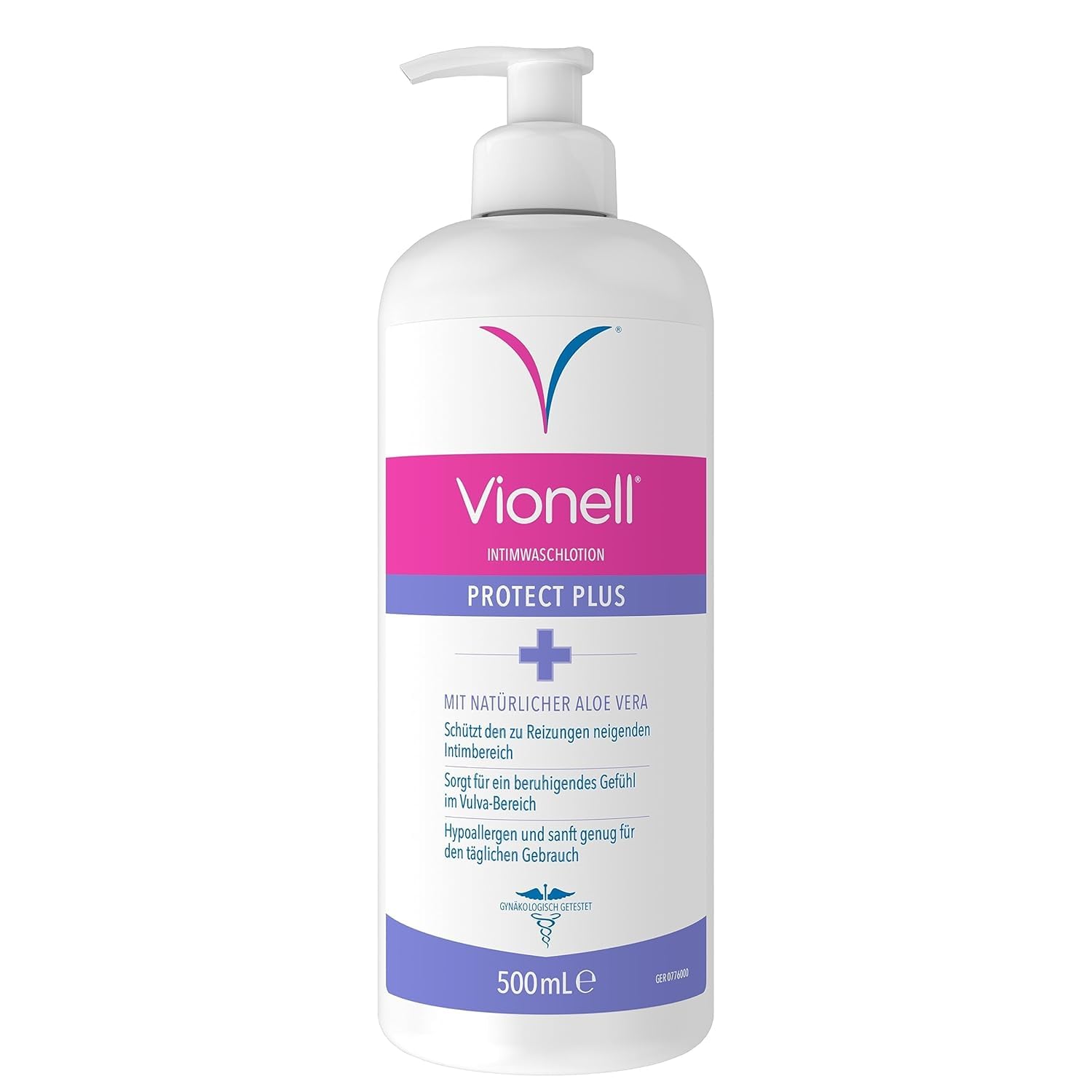 Vionell Protect Plus pro denní intimní hygienu s neemovým a tea tree olejem, 500 ml