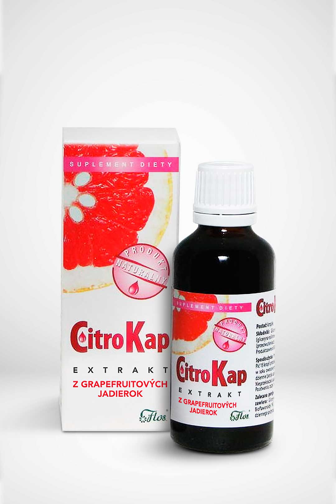 Levně Flos Citrokap - grepové semínka