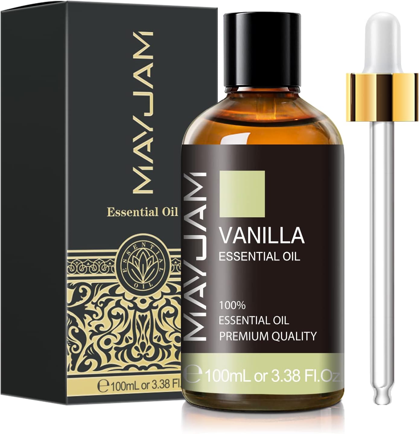 MAYJAM esenciální olej vanilka 100 ml