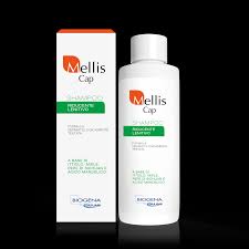 BIOGENA Mellis Cap je speciální adjuvantní šampon redukující lupy, zarudnutí a svědění. 200ml