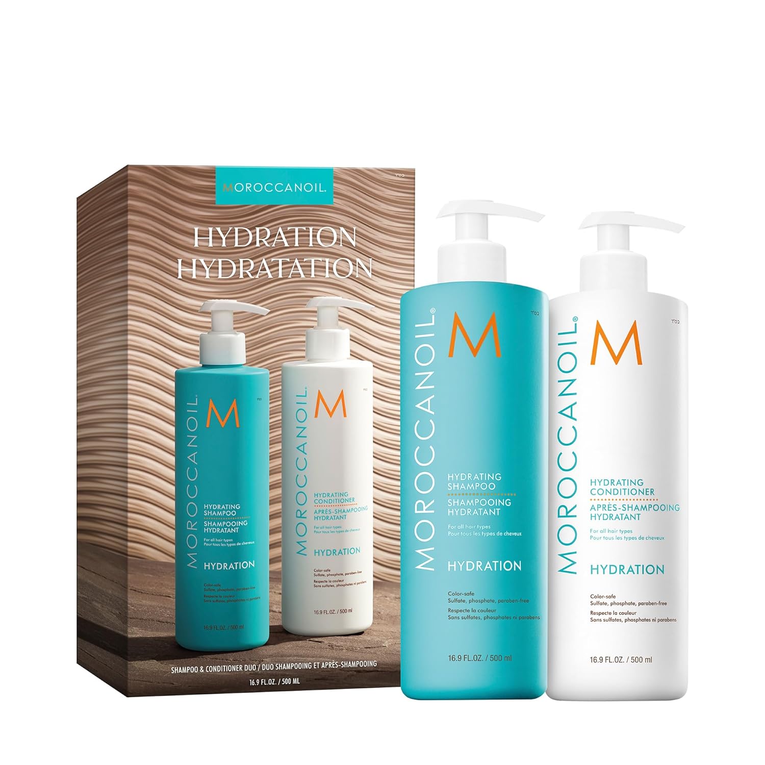 Moroccanoil - Hydratační - Šampon a kondicionér DUO Set - 2x 500 ml