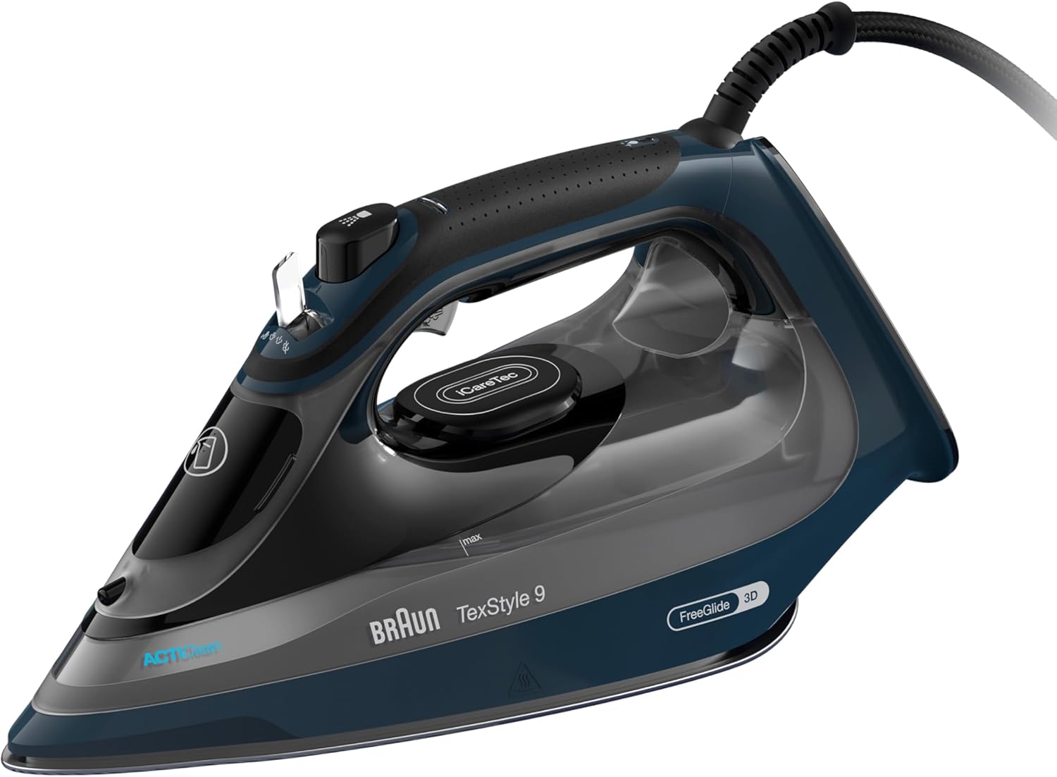 Napařovací žehlička Braun TexStyle 9 SI9682 DB-tmavě modrá-Zánovní