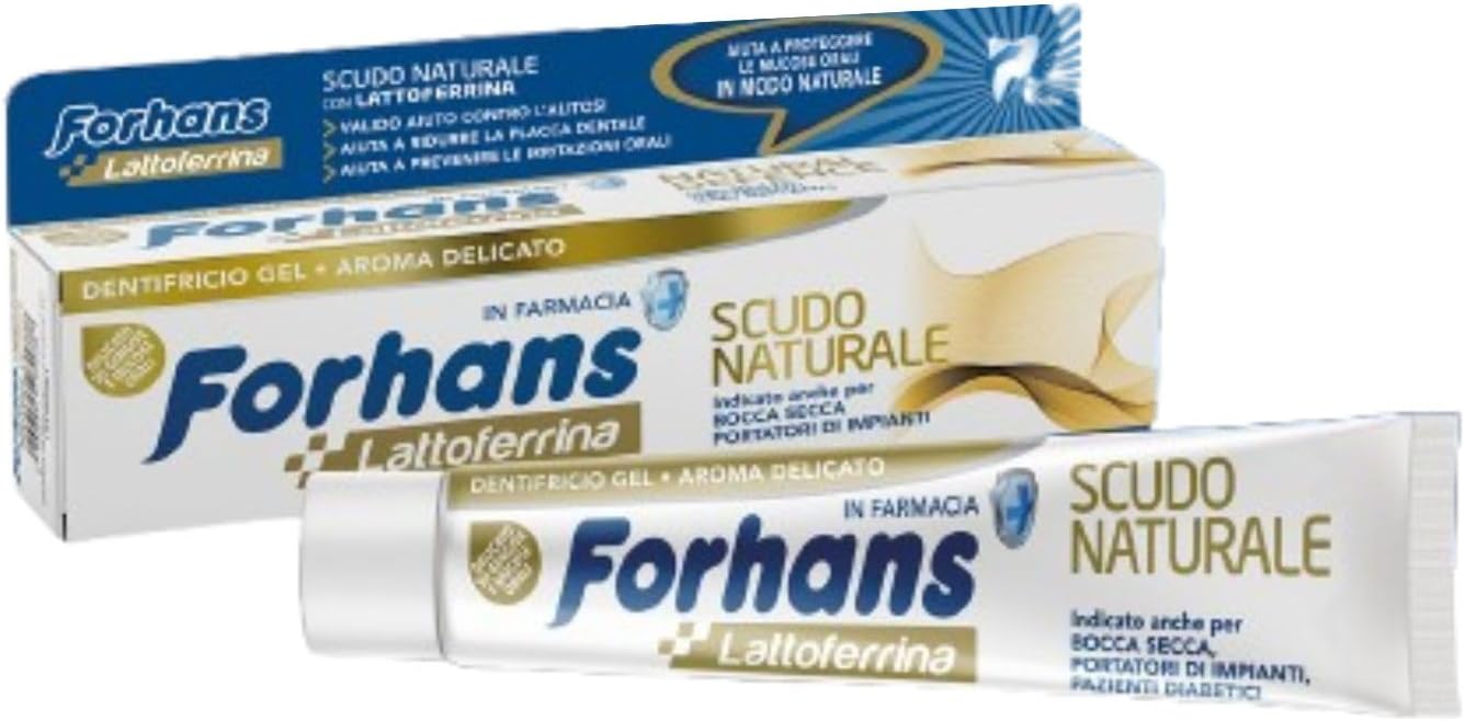 Forhans Forhans, zubní pasta gel Natural Shield s laktoferinem 75 ml