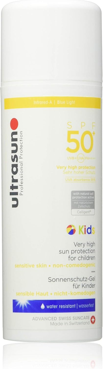 Ultrasun ultrasun, Dětský opalovací krém SPF50+, bílý, bez parfemace, 150 ml