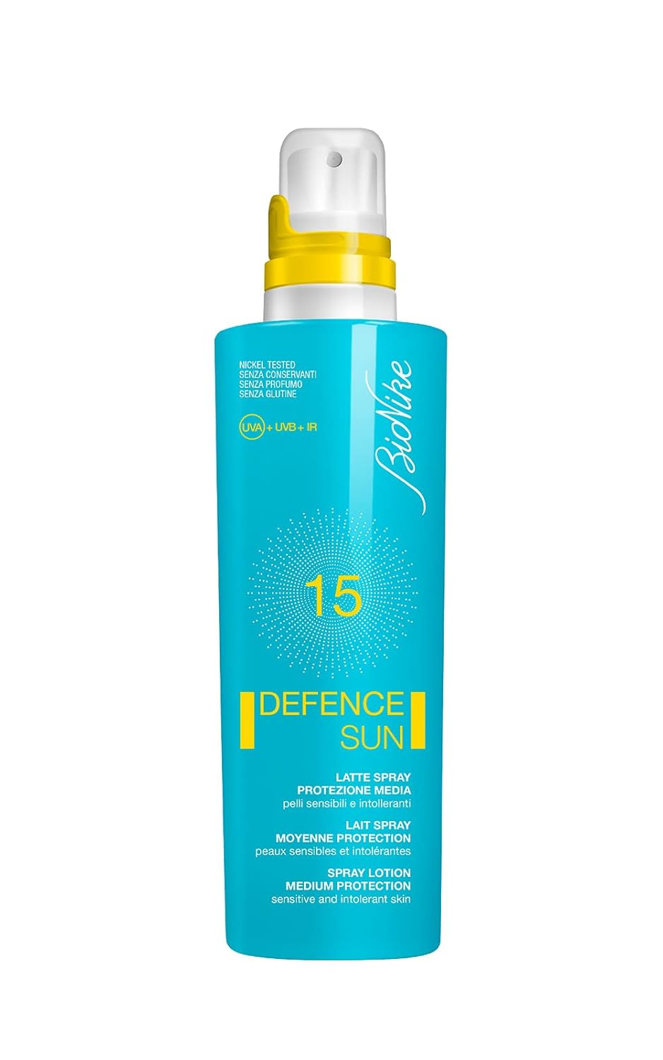 BioNike BioNike, Defence sun, SPF15+, opalovací krém, 200 ml