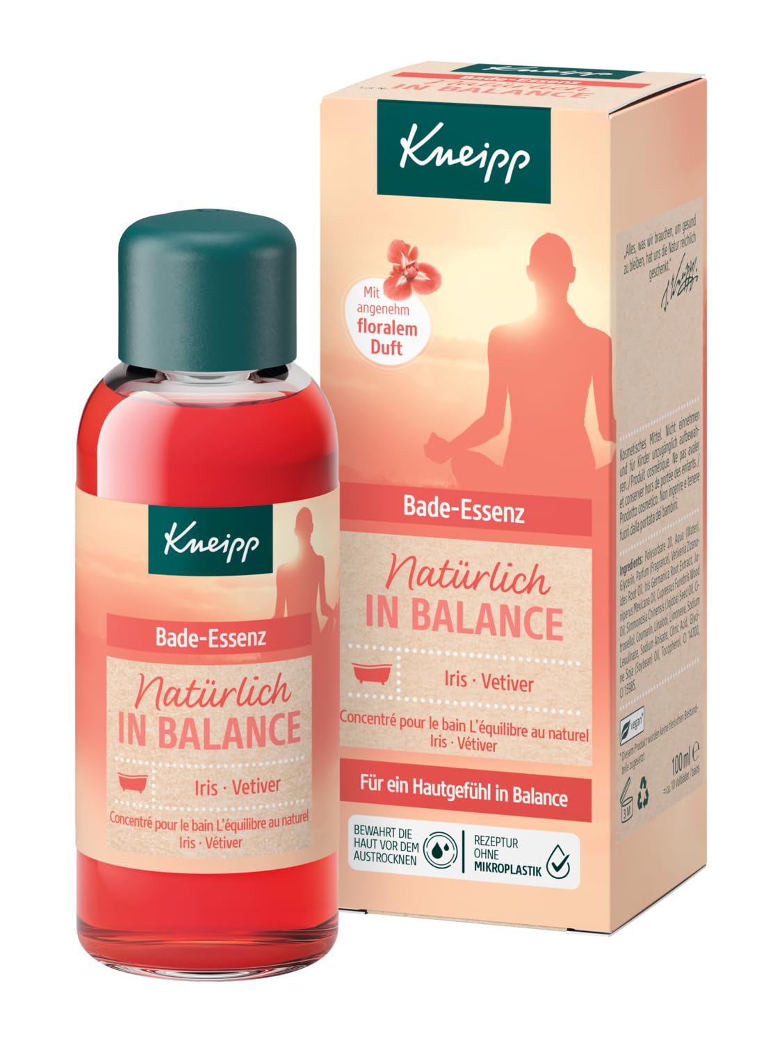 Kneipp Bath Essence Natural in Balance, koupelový olej 100 ml
