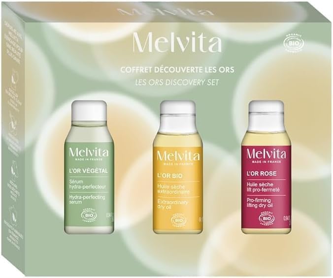 Melvita oleje na pokožku i vlasy 3 x 28 ml