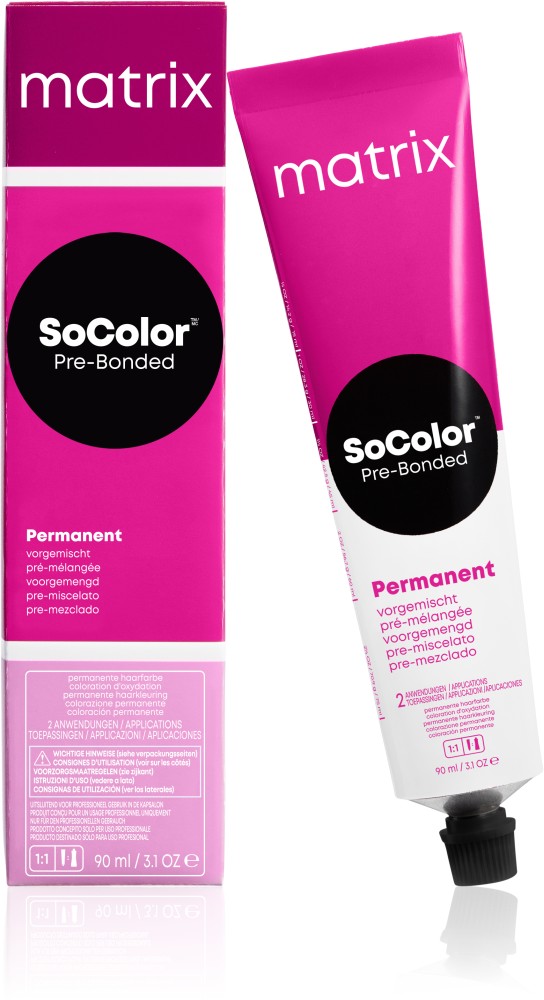 Matrix SoColor Sync Pre-Bonded 5N světle hnědá přírodní 90 ml