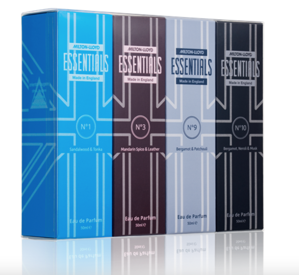 MILTON-LLOYD Essentials EDP, 4 x 50 ml