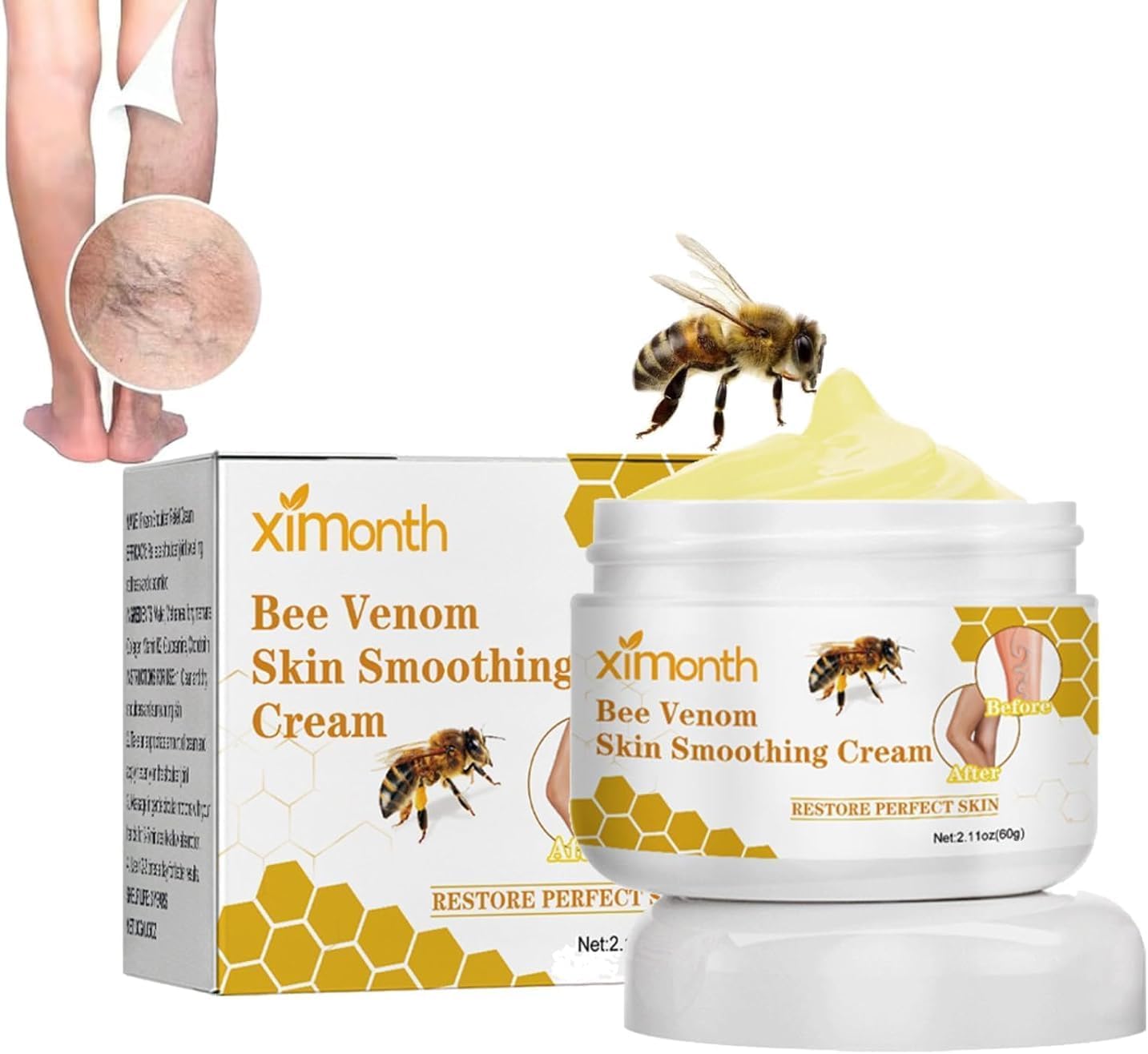 Ximonth Bee Venom krém na křečové žíly s včelím jedem 60 g