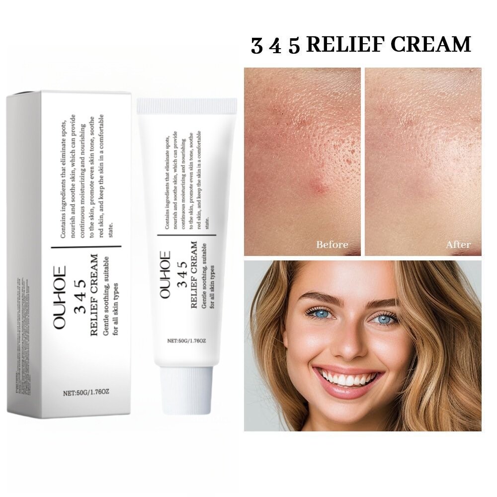 OUHOE 345 Relief Cream Korejský veganský krém proti skvrnám 50 g