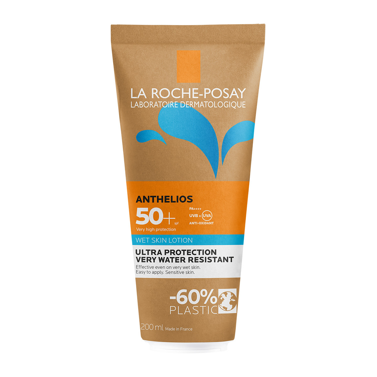 La Roche-Posay Anthelios Wet Skin Gel SPF 50+, voděodolný opalovací 200 ml