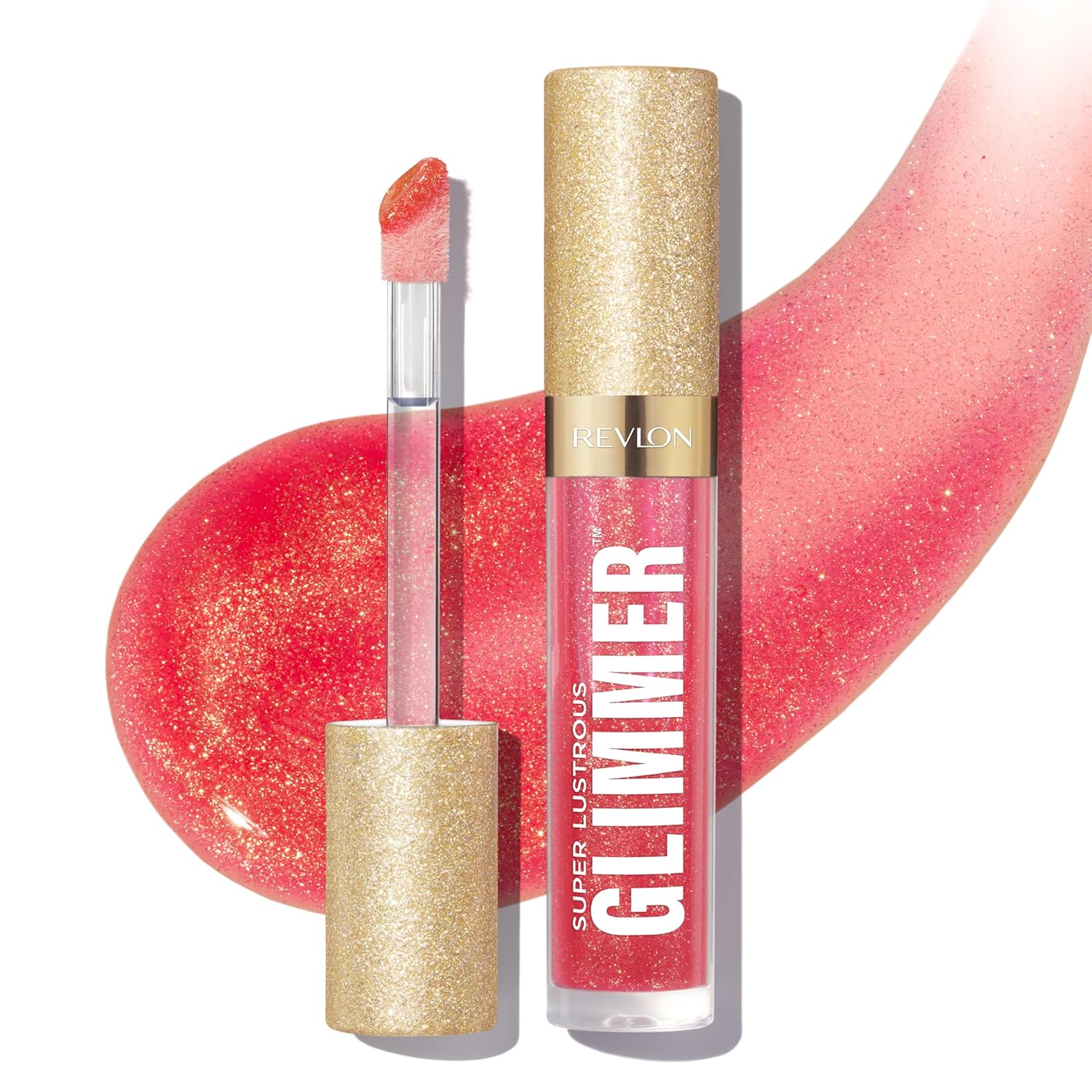 REVLON Super Lustrous Glimmer Gloss, nelepivý lesk na rty 2,95 ml-007