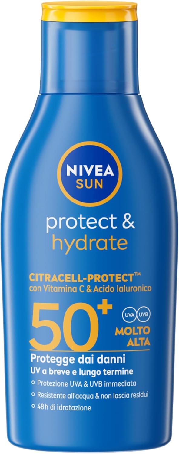 NIVEA SUN Protect & Hydrate SPF 50+ Cestovní balení 100 ml