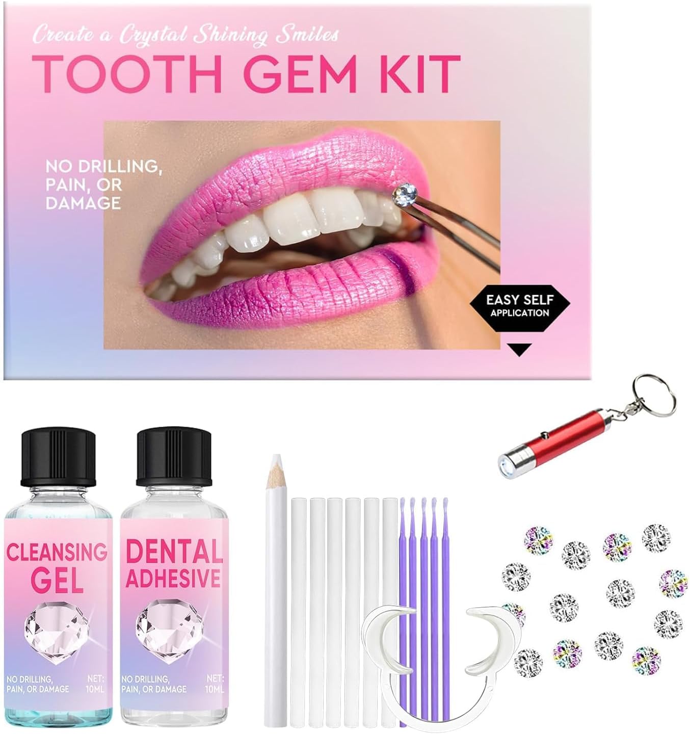 ine Tooth Gem Kit zubní klenot