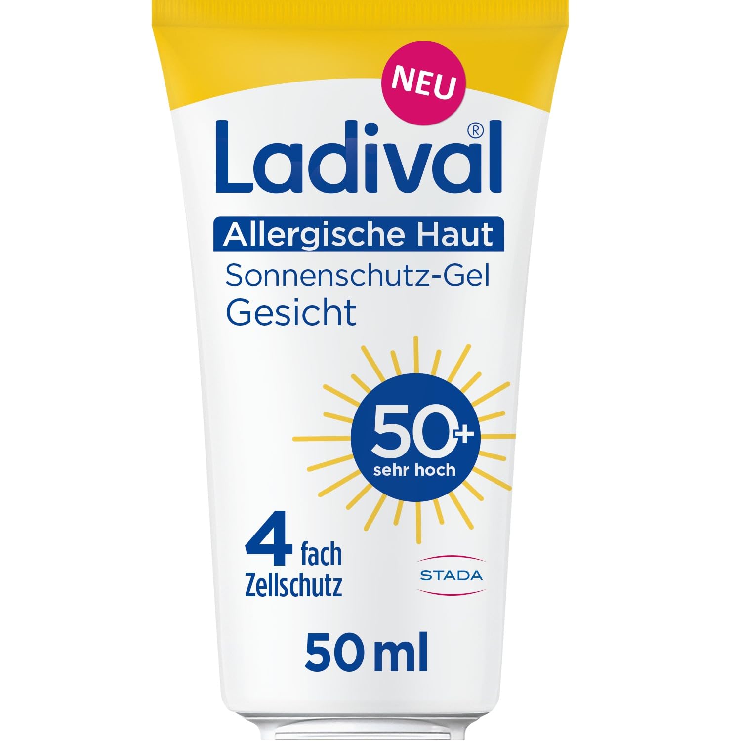 LADIVAL Ochranný gel na obličej proti alergiím SPF 50+ 50 ml