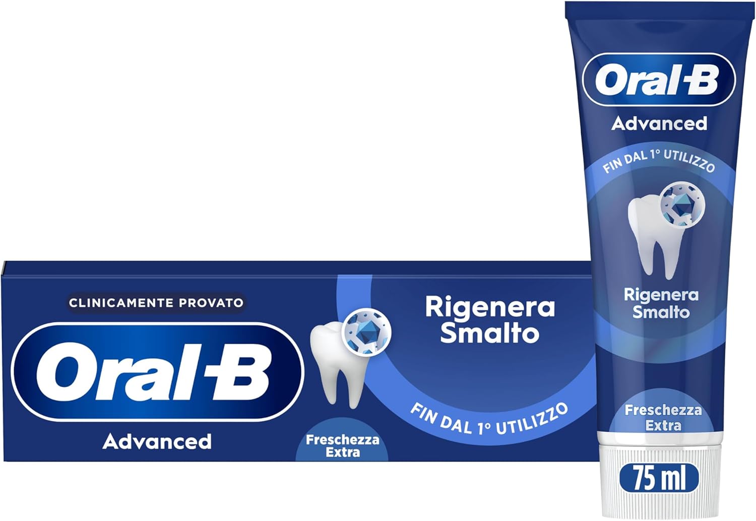 Zubní pasta Oral-B Advanced Regenerates Eukalyptová příchuť 75 ml