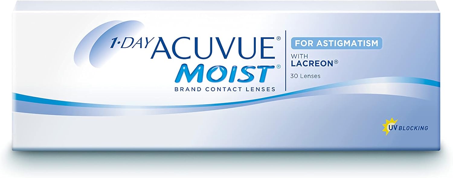 1 Day ACUVUE MOIST pro ASTIGMATISMUS čočky 30 ks 0.00