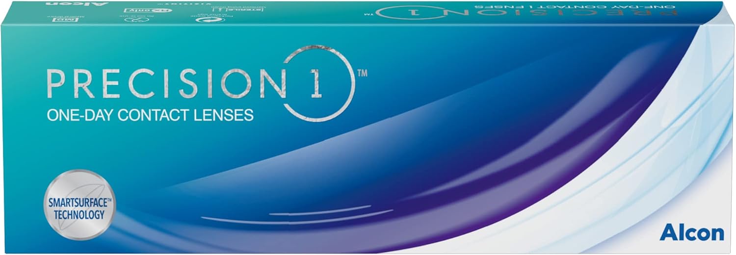 Alcon PRECISION1 Denní měkké čočky 30 kusů -2,25