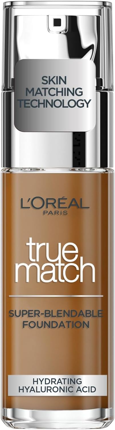 L'Oréal Tekutý make-up L'Oreal Paris True Match, s kyselinou hyaluronovou, SPF 17, 8N Cappuccino 30ml